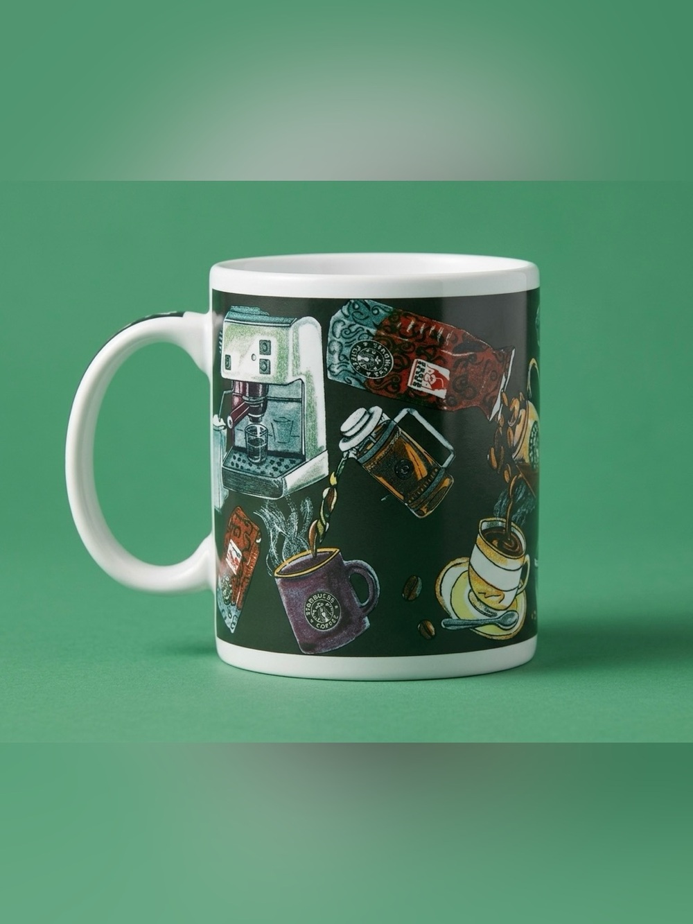 Vintage Starbucks 12 oz Coffee Mug Made in Thailand ☕️